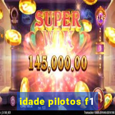 idade pilotos f1
